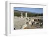 Amphitheatre and Harpy Monument-Stuart Black-Framed Photographic Print