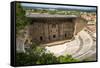 Amphitheatre and View over Town, Orange, Provence Alpes-Cote D'Azur, France, Europe-Peter Groenendijk-Framed Stretched Canvas