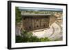 Amphitheatre and View over Town, Orange, Provence Alpes-Cote D'Azur, France, Europe-Peter Groenendijk-Framed Photographic Print