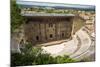 Amphitheatre and View over Town, Orange, Provence Alpes-Cote D'Azur, France, Europe-Peter Groenendijk-Mounted Photographic Print