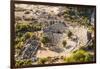 Amphitheatre at the ancient ruins of Kaunos, Dalyan, Anatolia, Turkey Minor, Eurasia-Matthew Williams-Ellis-Framed Photographic Print