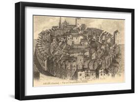 Amphitheatre d'Arles-null-Framed Art Print