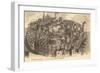 Amphitheatre d'Arles-null-Framed Art Print