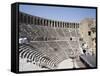 Amphitheatre Dating from 162 AD, Aspendos, Antalya Region, Anatolia, Turkey Minor, Eurasia-Philip Craven-Framed Stretched Canvas