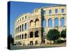 Amphitheatre in Pula, Croatia-Peter Thompson-Stretched Canvas
