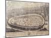 Amphitheatre in Wood for the Horse Races in Lucca, Italy-null-Mounted Giclee Print