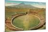 Amphitheatre, Pompeii, Italy-null-Mounted Premium Giclee Print