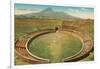 Amphitheatre, Pompeii, Italy-null-Framed Art Print