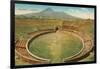 Amphitheatre, Pompeii, Italy-null-Framed Art Print