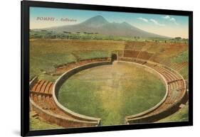 Amphitheatre, Pompeii, Italy-null-Framed Art Print