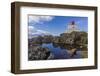 Amphitrite Lighthouse near Uculet, British Columbia, Canada-Chuck Haney-Framed Photographic Print