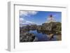 Amphitrite Lighthouse near Uculet, British Columbia, Canada-Chuck Haney-Framed Photographic Print