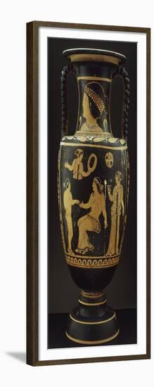 Amphora Depicting Orgy or Dionysiac Scene-null-Framed Giclee Print