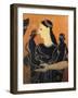 Amphora, Detail of Aphrodite Holding Himeros and Eros in Her Arms-null-Framed Giclee Print