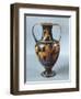 Amphora Representing Achilles with Centaur Chiron, Ca 530-510 BC-null-Framed Giclee Print