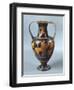 Amphora Representing Achilles with Centaur Chiron, Ca 530-510 BC-null-Framed Giclee Print