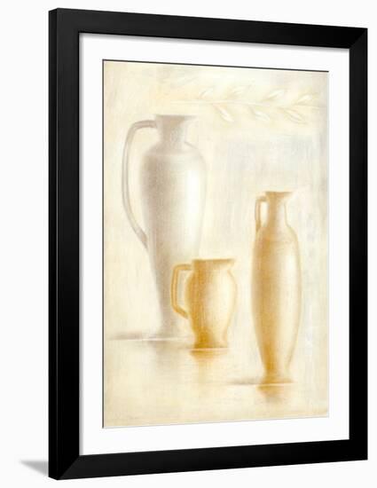 Amphoras I-Lewman Zaid-Framed Art Print