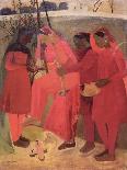 The Swing, 1940-Amrita Sher-gill-Stretched Canvas