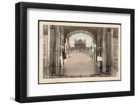 Amritsar: the Golden Temple, Gateway and Entrance-null-Framed Photographic Print