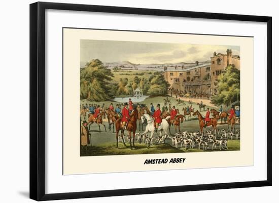 Amstead Abbey-Henry Thomas Alken-Framed Art Print