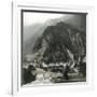 Amsteg (Switzerland), the Village and the Saint-Gothard's Railroad Bridge, Circa 1865-Leon, Levy et Fils-Framed Photographic Print