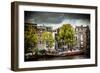 Amstel and Kerkstraat-Erin Berzel-Framed Photographic Print