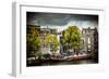 Amstel and Kerkstraat-Erin Berzel-Framed Photographic Print