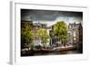 Amstel and Kerkstraat-Erin Berzel-Framed Photographic Print