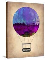 Amsterdam Air Balloon-NaxArt-Stretched Canvas