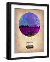 Amsterdam Air Balloon-NaxArt-Framed Art Print