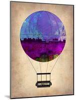 Amsterdam Air Balloon-NaxArt-Mounted Art Print