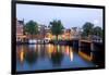 Amsterdam and the Amstel Canal-Guido Cozzi-Framed Premium Photographic Print