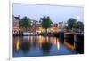 Amsterdam and the Amstel Canal-Guido Cozzi-Framed Photographic Print