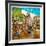 Amsterdam - Artwork In Painting Style-Maugli-l-Framed Art Print