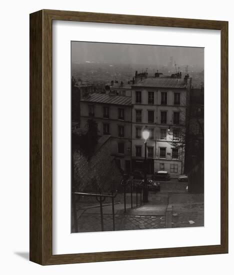 Amsterdam at Night-null-Framed Art Print