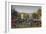 Amsterdam Bicycles on Bridge over Canal-Anna Miller-Framed Photographic Print