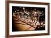 Amsterdam Bikes at Night I-Erin Berzel-Framed Photographic Print