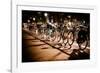 Amsterdam Bikes at Night I-Erin Berzel-Framed Photographic Print