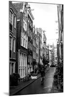 Amsterdam Black and White Street-Erin Berzel-Mounted Photographic Print