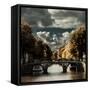 Amsterdam Bridge I-Erin Berzel-Framed Stretched Canvas