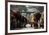 Amsterdam Bridge II-Erin Berzel-Framed Photographic Print