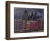 Amsterdam Buildings, C.1963 (Oil on Canvas)-Anne Redpath-Framed Giclee Print