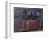 Amsterdam Buildings, C.1963 (Oil on Canvas)-Anne Redpath-Framed Giclee Print