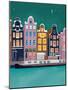 Amsterdam by Night-Petra Lizde-Mounted Giclee Print