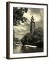 Amsterdam. Canal #6 (Sepia).-rglinsky-Framed Photographic Print