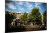 Amsterdam Canal Houses II-Erin Berzel-Mounted Photographic Print