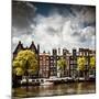 Amsterdam Canal II-Erin Berzel-Mounted Photographic Print