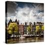 Amsterdam Canal II-Erin Berzel-Stretched Canvas