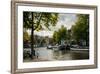 Amsterdam Canal III-Erin Berzel-Framed Photographic Print