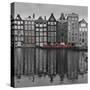 Amsterdam Canals 4-Moises Levy-Stretched Canvas